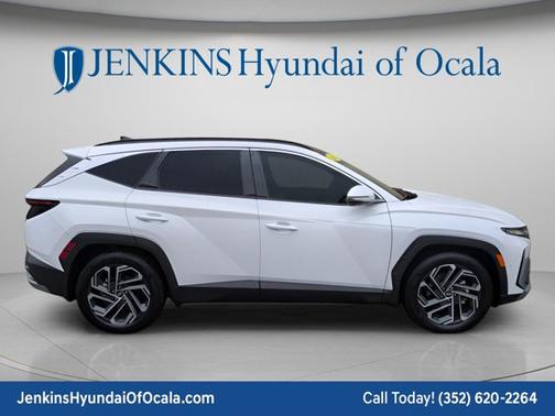 Serenity White Pearl 2025 Hyundai TUCSON Limited