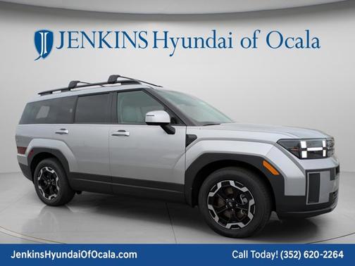 Shimmering Silver 2026 Hyundai SANTA FE SEL