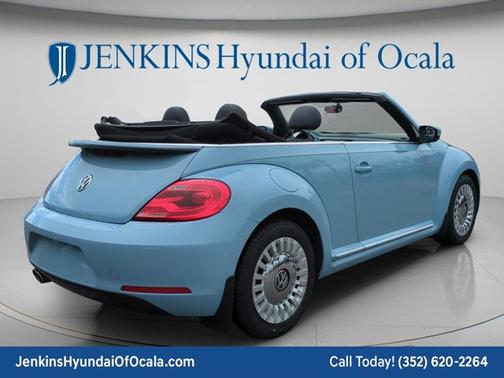 Blue 2013 Volkswagen Beetle 2.5L