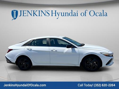 Serenity White 2026 Hyundai ELANTRA SEL Sport Premium
