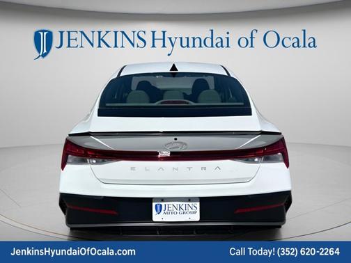 Serenity White 2026 Hyundai ELANTRA SEL Sport Premium