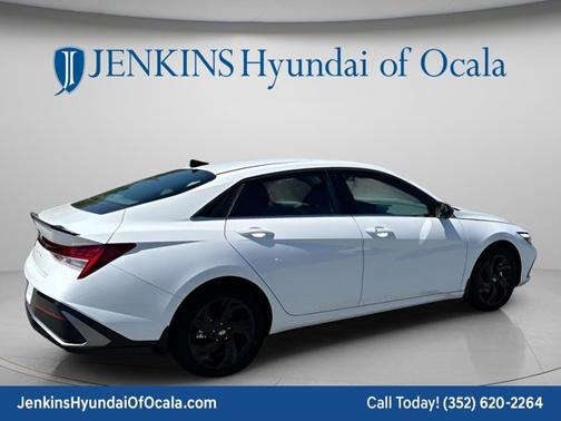 Serenity White 2026 Hyundai ELANTRA SEL Sport Premium