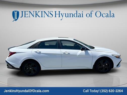 Serenity White 2026 Hyundai ELANTRA SEL Sport Premium