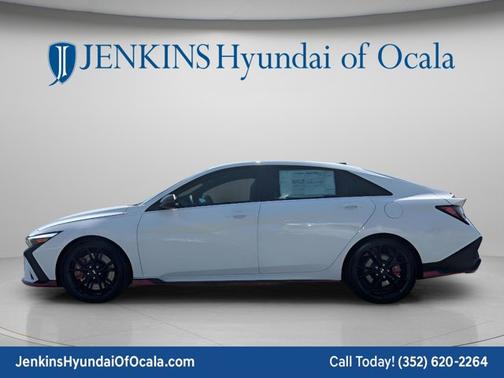 Atlas White 2026 Hyundai ELANTRA N Base