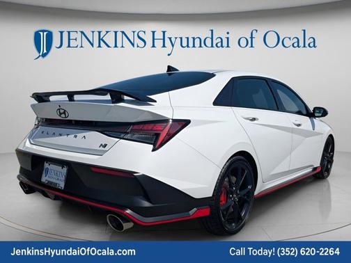 Atlas White 2026 Hyundai ELANTRA N Base