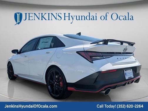 Atlas White 2026 Hyundai ELANTRA N Base