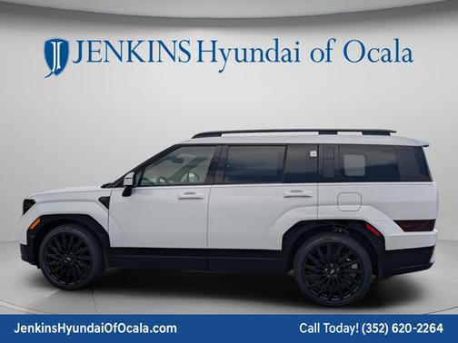 Serenity White 2026 Hyundai SANTA FE Calligraphy