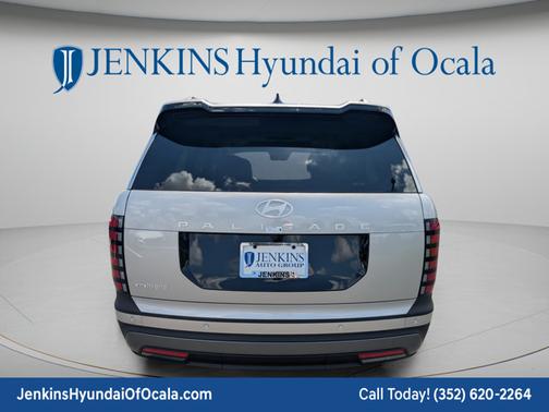 Typhoon Silver Metallic 2026 Hyundai Palisade Hybrid Blue SEL Premium 7P