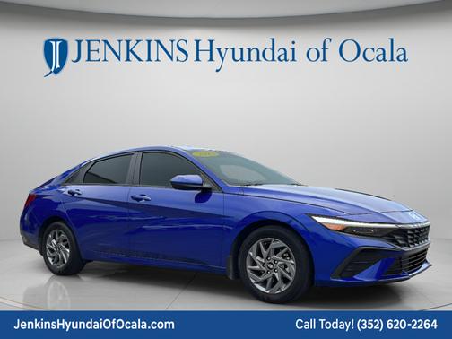 Intense Blue 2024 Hyundai ELANTRA SEL