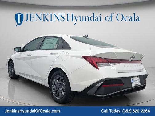 Serenity White 2026 Hyundai ELANTRA HEV Blue