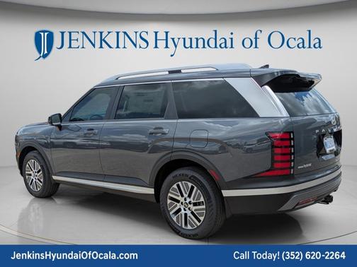 Ecotronic Gray Pearl 2026 Hyundai Palisade Hybrid Blue SEL 7P