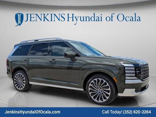 Titan Charcoal Pearl 2026 Hyundai Palisade Hybrid Calligraphy