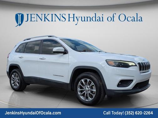 Bright White Clearcoat 2019 Jeep Cherokee Latitude Plus