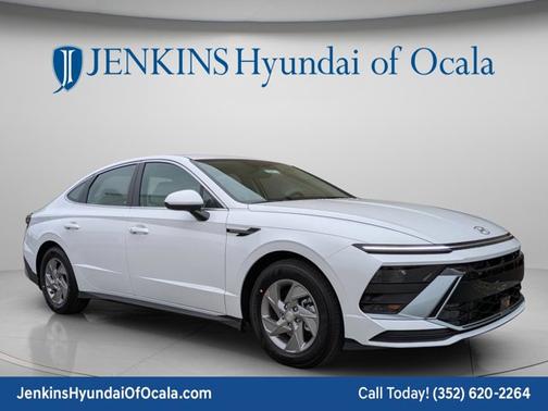 Serenity White 2026 Hyundai SONATA SE