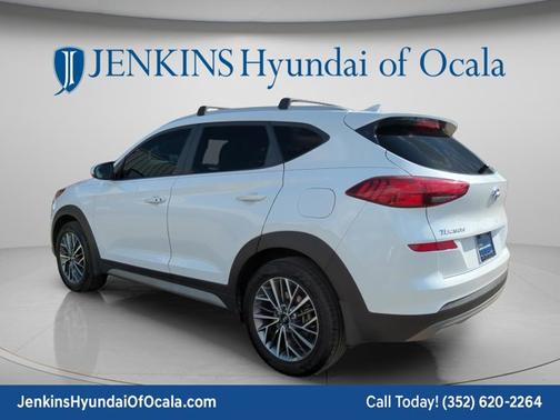 White Cream 2021 Hyundai TUCSON SEL