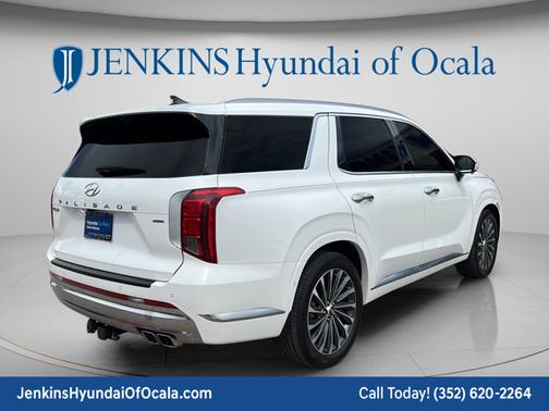 Hyper White 2024 Hyundai PALISADE Calligraphy