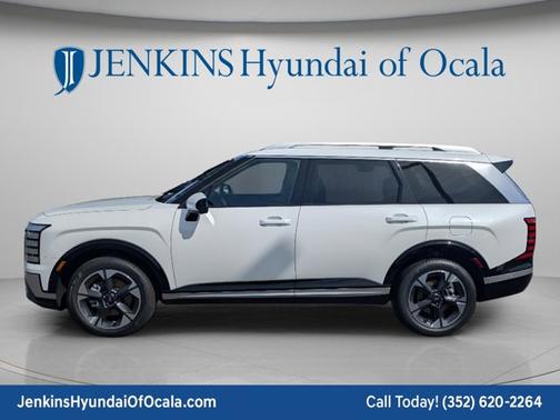 Creamy White Pearl 2026 Hyundai Palisade Hybrid Limited
