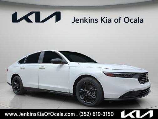 White 2025 Honda Accord SE