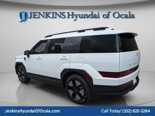 Serenity White 2026 Hyundai SANTA FE HEV SEL
