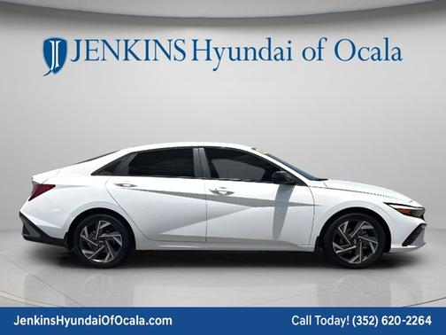 Serenity White 2025 Hyundai ELANTRA SEL Convenience