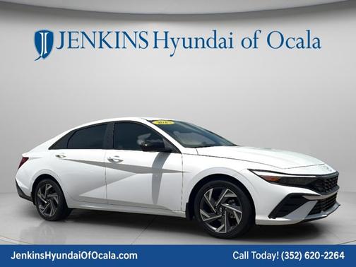 Serenity White 2025 Hyundai ELANTRA SEL Convenience