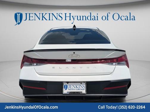 Serenity White 2026 Hyundai ELANTRA SEL Sport Premium