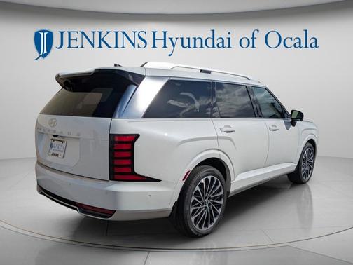 Creamy White Pearl 2026 Hyundai Palisade Hybrid Calligraphy