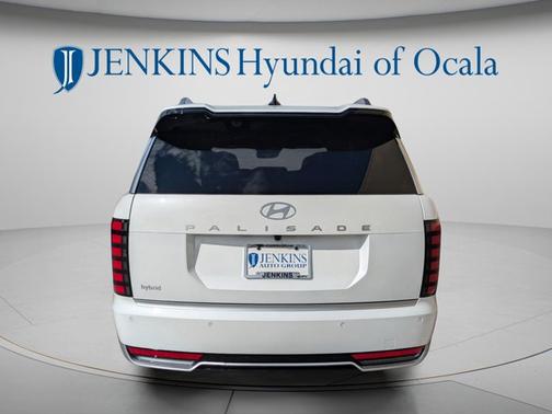 Creamy White Pearl 2026 Hyundai Palisade Hybrid Calligraphy