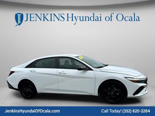 Serenity White 2026 Hyundai ELANTRA SEL Sport