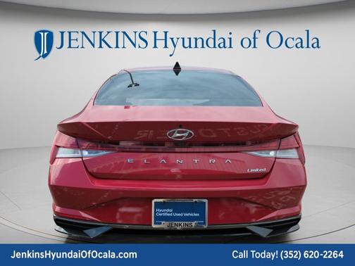 Scarlet Red Pearl 2023 Hyundai ELANTRA Limited
