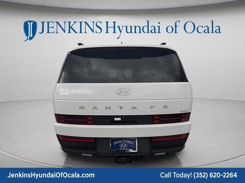 Serenity White 2026 Hyundai SANTA FE HEV SEL