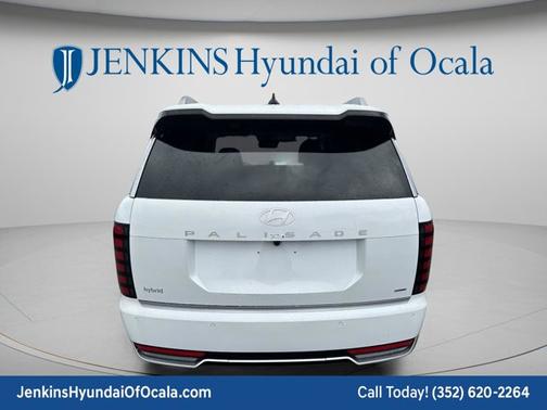 Creamy White Pearl 2026 Hyundai Palisade Hybrid Calligraphy