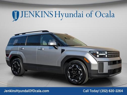 Shimmering Silver Pearl 2026 Hyundai SANTA FE SEL