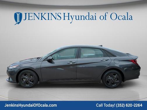 Portofino Gray 2023 Hyundai ELANTRA SEL