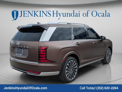 Earthy Brass Matte 2026 Hyundai Palisade Hybrid Calligraphy