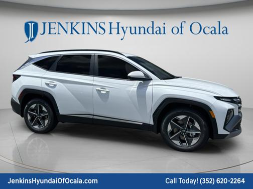 Creamy White Pearl 2026 Hyundai TUCSON Hybrid SEL