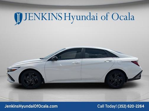 Serenity White 2026 Hyundai ELANTRA SEL Sport Premium