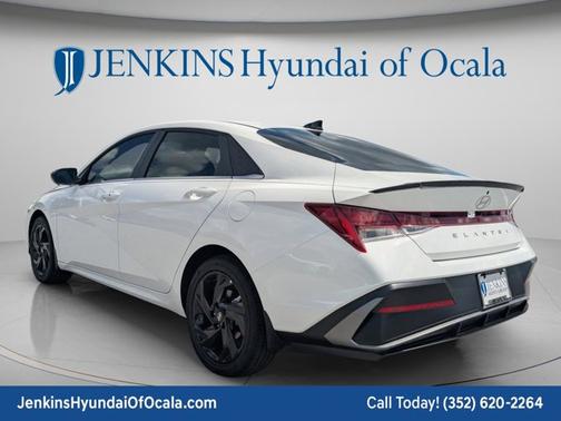 Serenity White 2026 Hyundai ELANTRA SEL Sport Premium