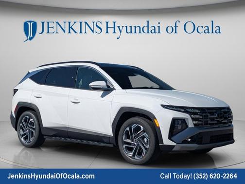 Serenity White Pearl 2026 Hyundai TUCSON Limited