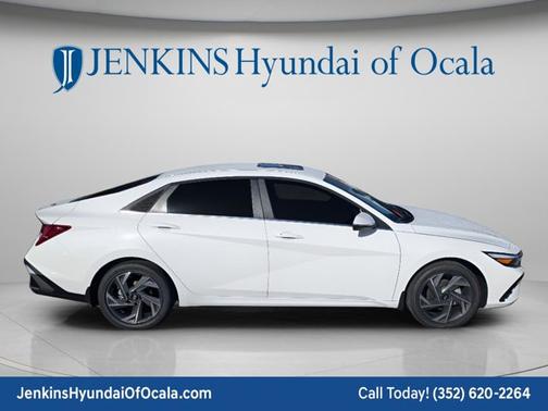 Serenity White 2026 Hyundai ELANTRA Limited