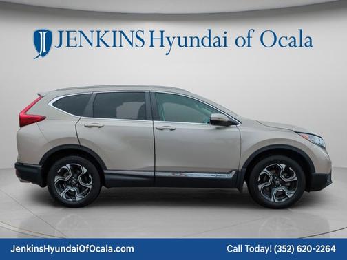 Brown 2018 Honda CR-V Touring