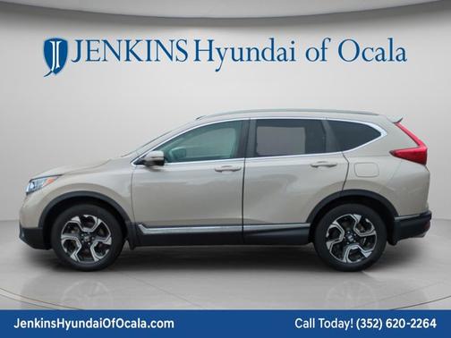 Brown 2018 Honda CR-V Touring