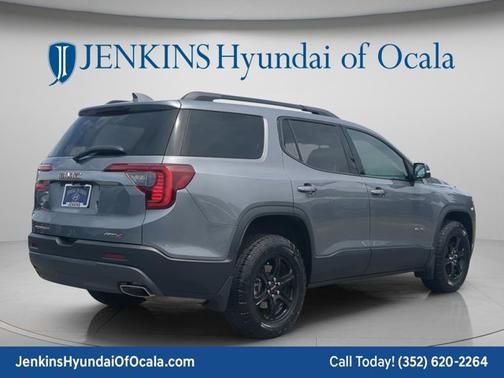 Satin Steel Metallic 2020 GMC Acadia AT4