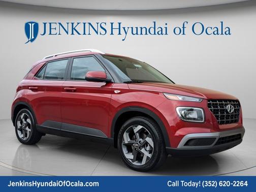 Ultimate Red 2025 Hyundai VENUE SEL