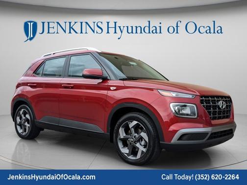 Ultimate Red 2025 Hyundai VENUE SEL