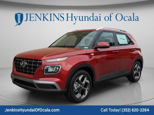 Ultimate Red 2025 Hyundai VENUE SEL
