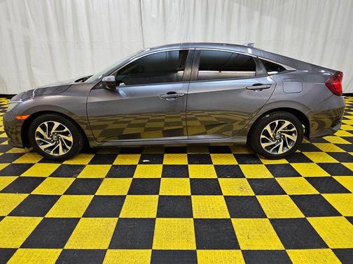 Modern Steel Metallic 2018 Honda Civic EX