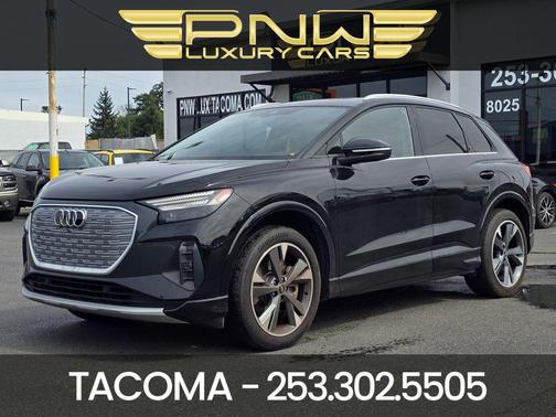 Mythos Black Metallic 2022 Audi Q4 e-tron Prestige 50 quattro