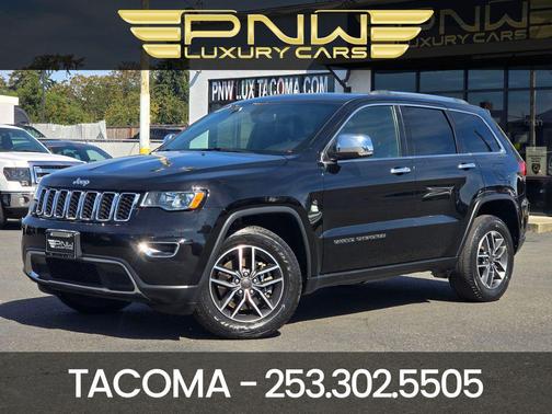 Diamond Black Crystal Pearlcoat 2021 Jeep Grand Cherokee Limited