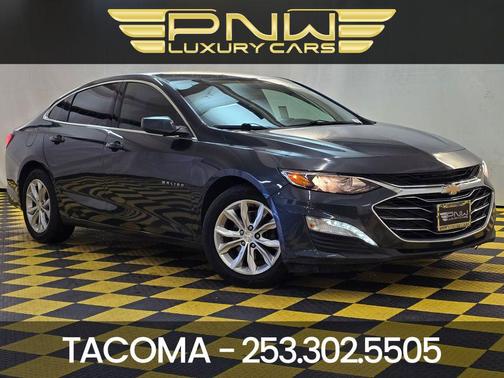 Shadow Gray Metallic 2020 Chevrolet Malibu FWD LT